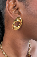 Boucles d’oreilles ovales - Tyb Orchid