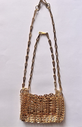 Sac de Soirée Maille Dorée – Tyb Orchid
