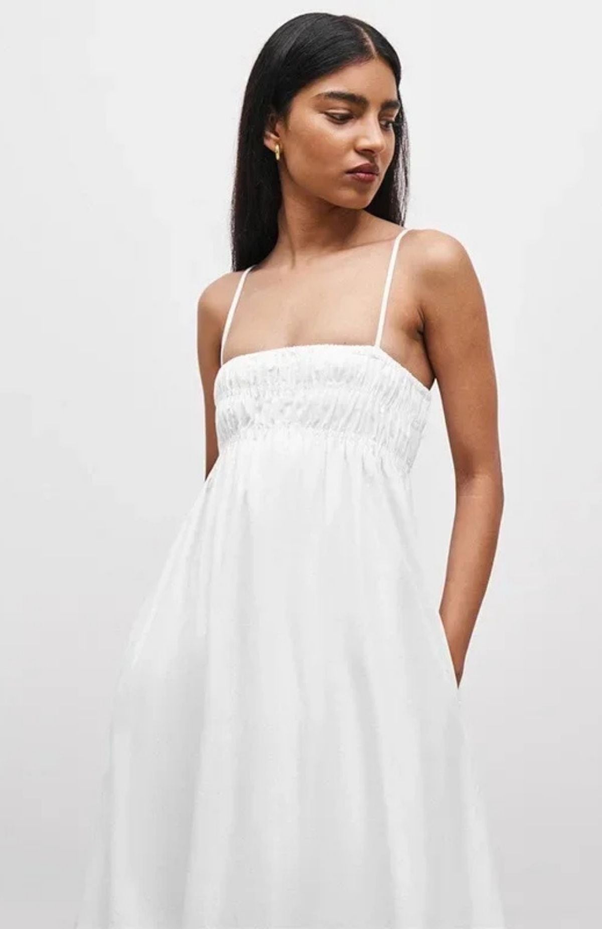 Robe longue dos nu "Pure Harmonie"